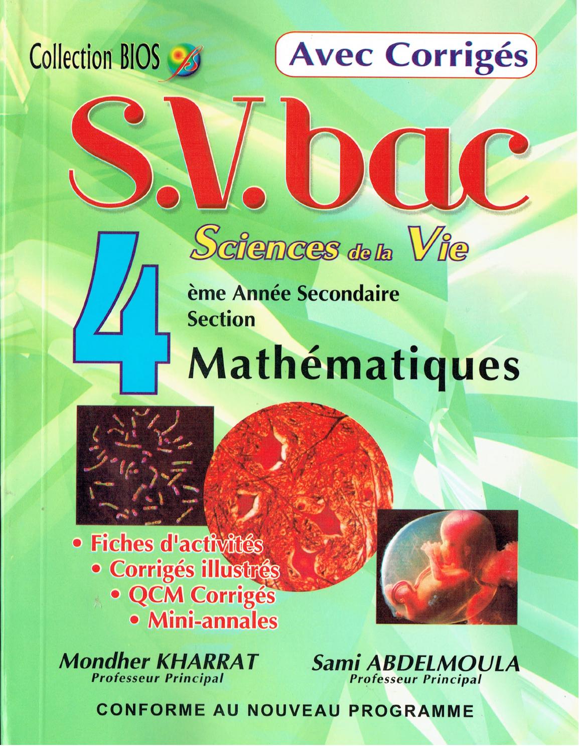 Collection Bios SVbac Bac Math