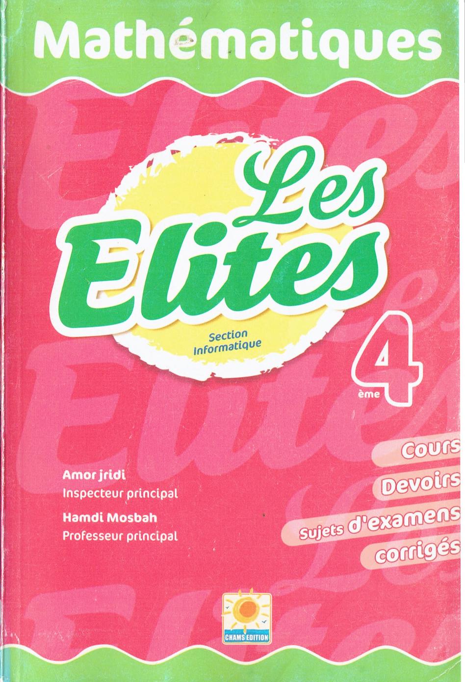 Les elites math section informatique