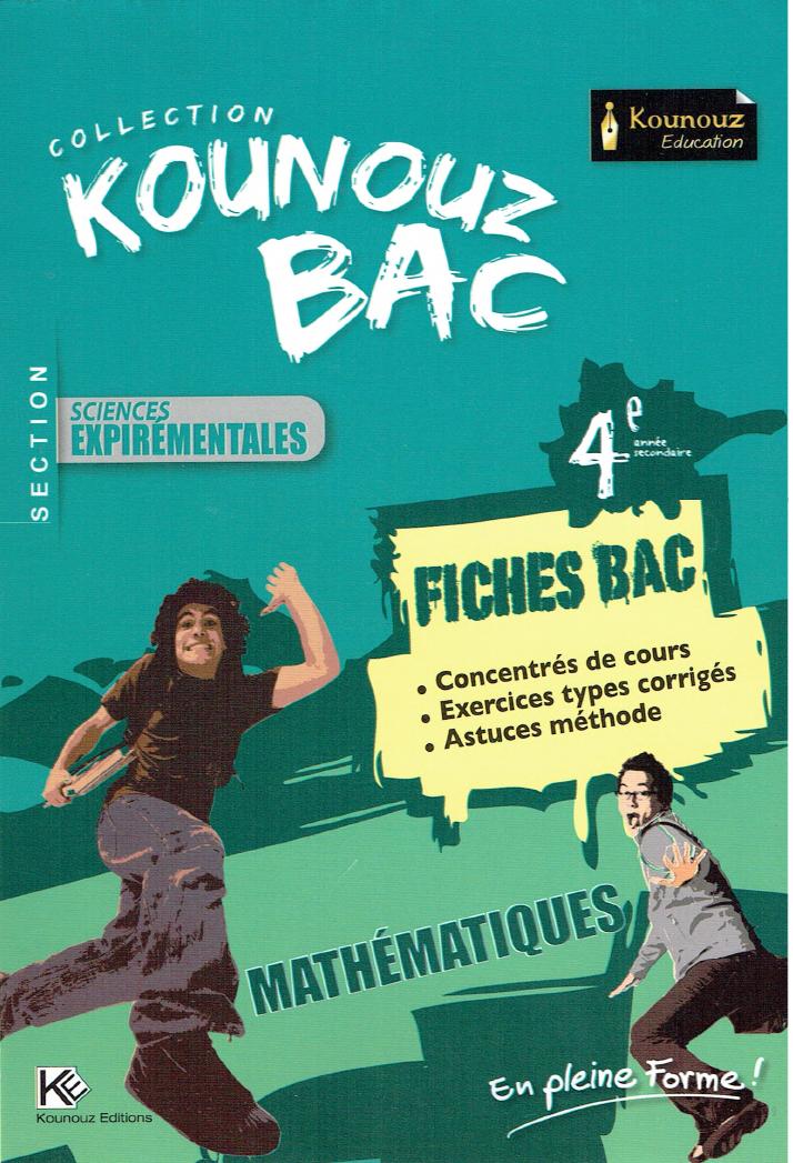 Kounouz Fichiers Bac Math Sect Sc Exp  ocr