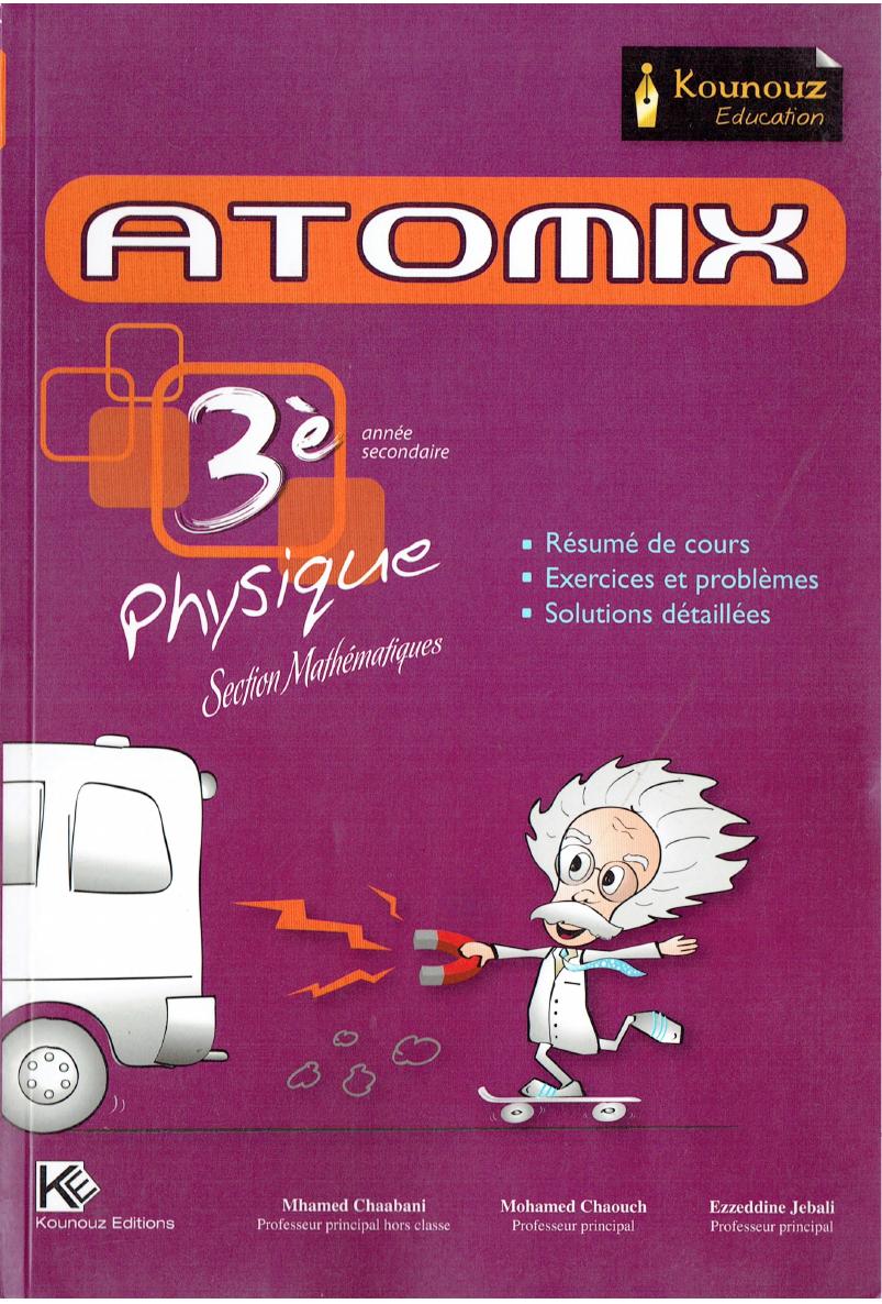 Atomix physique 3eme math