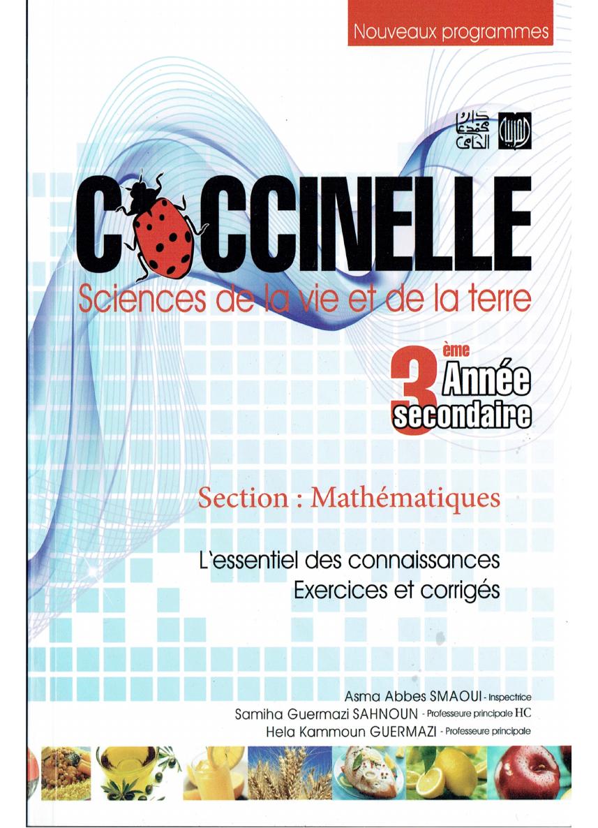 Coccinelle svt 3eme math ocr