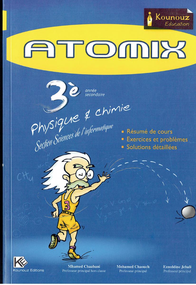 atomix physique chimie 3eme sc info